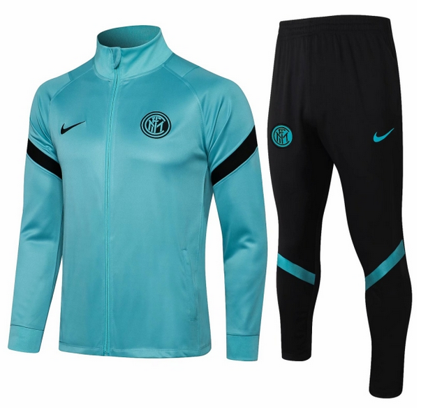 2021/22 Inter Milan Blue Training Kits Jacket with Pants